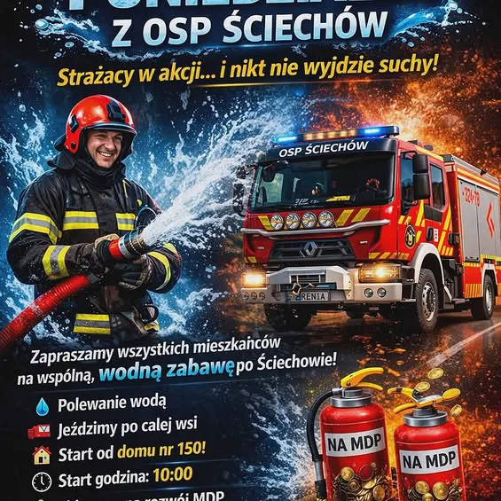 Lany Poniedziałek z naszą jednostką