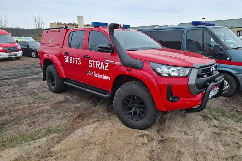 Nowy pojazd w naszej jednostce — pick-up